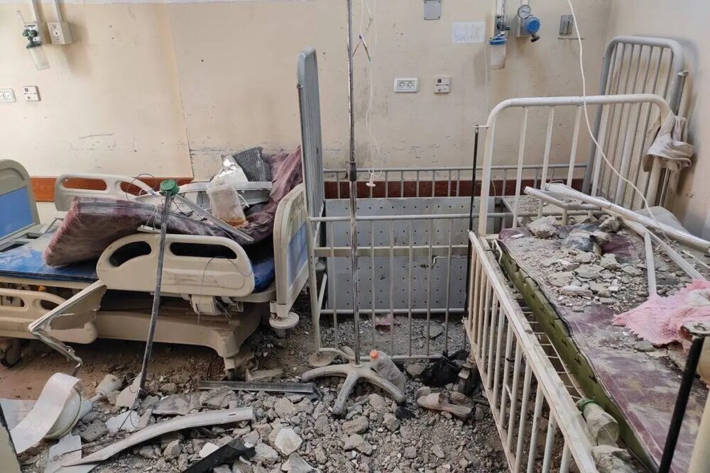 ग़ाज़ा में अस्पतालों पर इज़राईली हुकूमत के हमले जारी/उत्तरी ग़ाज़ा के सभी इलाज़ी मरकज़ बंद
