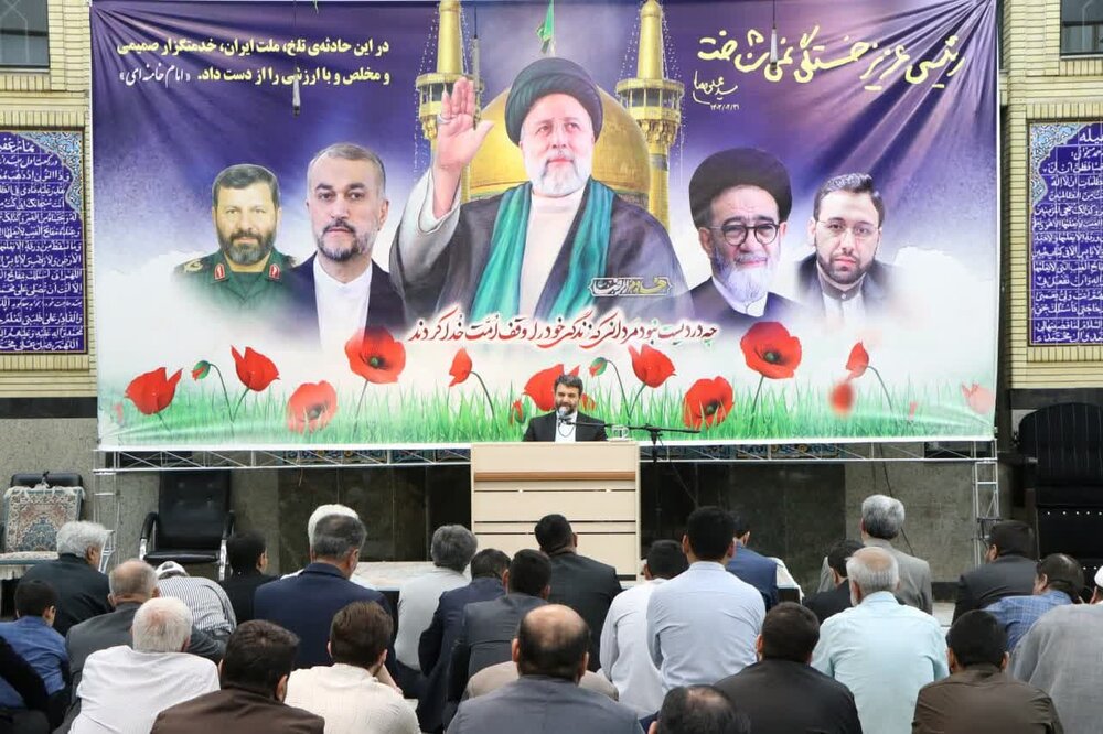 تصاویر/ مراسم بزرگداشت شهدای خدمت در مسجد جنرال ارومیه