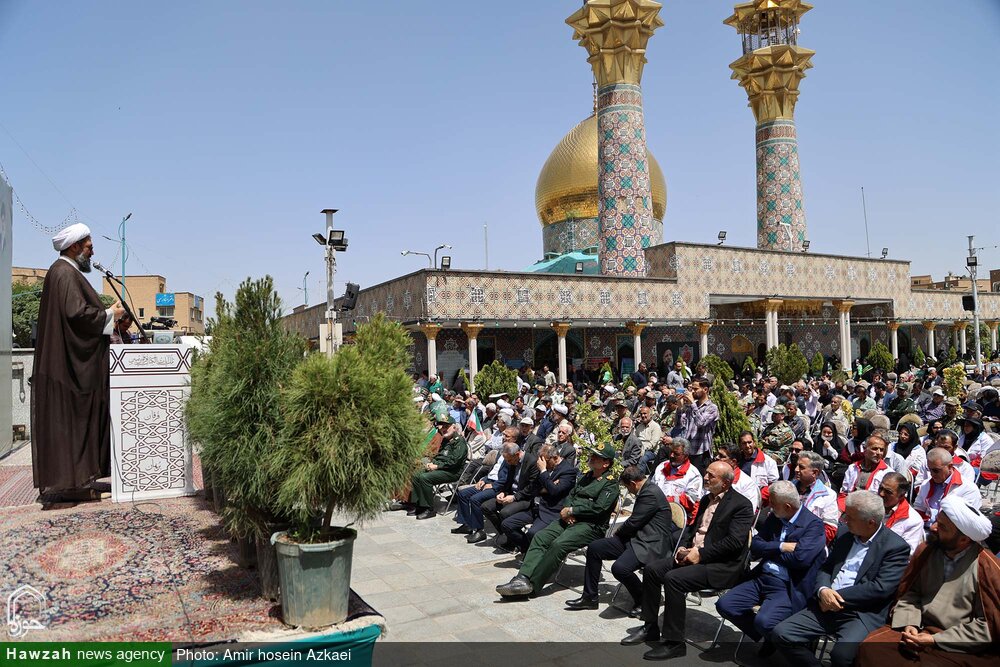 تصاویر / مراسم گرامیداشت شهدای خدمت در همدان