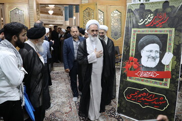 تصاویر/ مراسم سالگرد شهادت شهید رئیسی و شهدای خدمت در قم