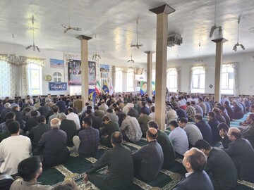 تصاویر/ مراسم گرامیداشت اولین سالگرد شهادت شهدای خدمت در بوکان