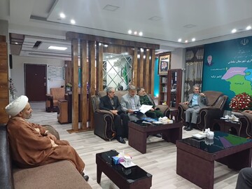 تصاویر/ جلسه هماهنگی  و هم اندیشی هیأت‌ امنای ستاد توسعه و بازسازی عتبات عالیات شهرستان سلماس