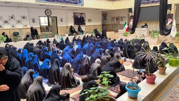 تصاویر/ مراسم بزرگداشت شهدای خدمت در مدرسه علمیه ریحانة الرسول ارومیه