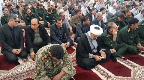 تصاویر/ گرامیداشت اولین سالگرد شهدای خدمت در برازجان