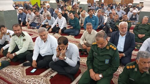 تصاویر/ گرامیداشت اولین سالگرد شهدای خدمت در برازجان