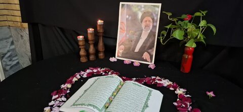 تصاویر/مراسم سالگرد شهید رئیسی در مدرسه علمیه الزهرا (س)اراک