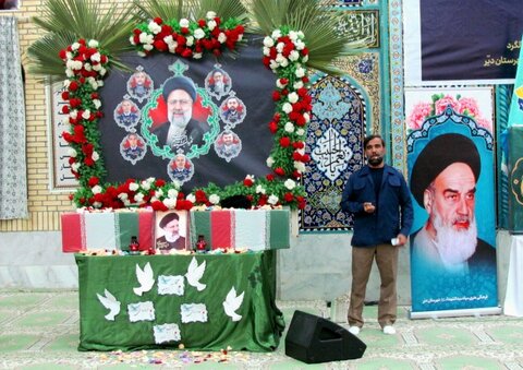 تصاویر/ گرامیداشت شهدای خدمت در بندر دیّر