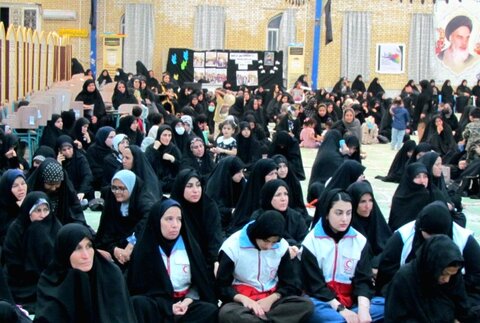 تصاویر/ گرامیداشت شهدای خدمت در بندر دیّر