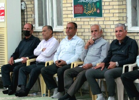 تصاویر/ گرامیداشت شهدای خدمت در بندر دیّر