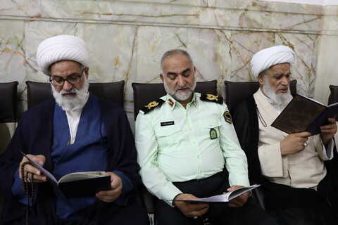 تصاویر/ مراسم سالگرد شهادت آیت الله رئیسی و شهدای خدمت در قم