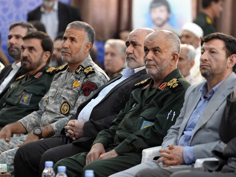تصاویر/ تکریم و معارفه فرمانده سپاه استان بوشهر