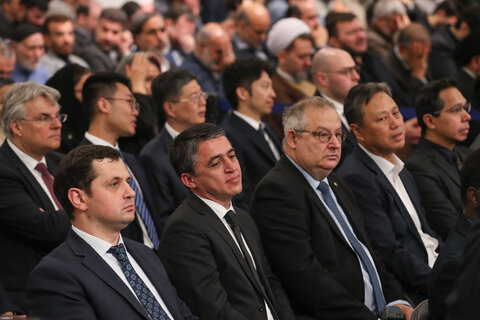 تصاویر/ مراسم بزرگداشت شهید رئیسی و شهدای خدمت با حضور رهبر معظم انقلاب