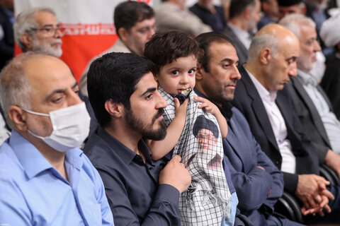 تصاویر/ مراسم بزرگداشت شهید رئیسی و شهدای خدمت با حضور رهبر معظم انقلاب