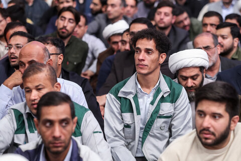 تصاویر/ مراسم بزرگداشت شهید رئیسی و شهدای خدمت با حضور رهبر معظم انقلاب