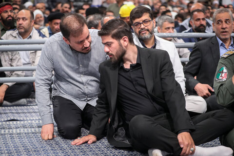 تصاویر/ مراسم بزرگداشت شهید رئیسی و شهدای خدمت با حضور رهبر معظم انقلاب
