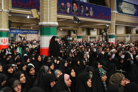 تصاویر/ مراسم بزرگداشت شهید رئیسی و شهدای خدمت با حضور رهبر معظم انقلاب