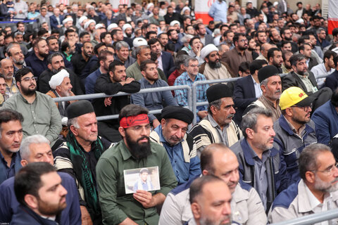 تصاویر/ مراسم بزرگداشت شهید رئیسی و شهدای خدمت با حضور رهبر معظم انقلاب