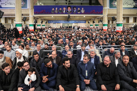 تصاویر/ مراسم بزرگداشت شهید رئیسی و شهدای خدمت با حضور رهبر معظم انقلاب