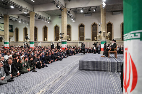 تصاویر/ مراسم بزرگداشت شهید رئیسی و شهدای خدمت با حضور رهبر معظم انقلاب