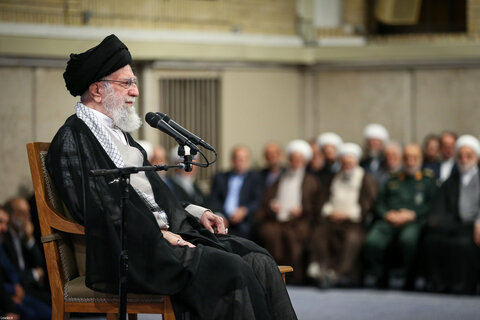 تصاویر/ مراسم بزرگداشت شهید رئیسی و شهدای خدمت با حضور رهبر معظم انقلاب