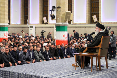 تصاویر/ مراسم بزرگداشت شهید رئیسی و شهدای خدمت با حضور رهبر معظم انقلاب