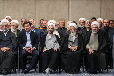 تصاویر/ مراسم بزرگداشت شهید رئیسی و شهدای خدمت با حضور رهبر معظم انقلاب