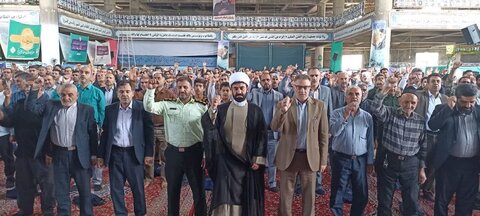 تصاویر مراسم گرامیداشت سالگرد شهدای خدمت در نورآباد