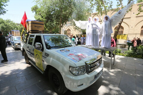 تصاویر / اهدای ۵۸۰ سری جهیزیه در اصفهان همزمان با سالروز  شهادت شهدای خدمت