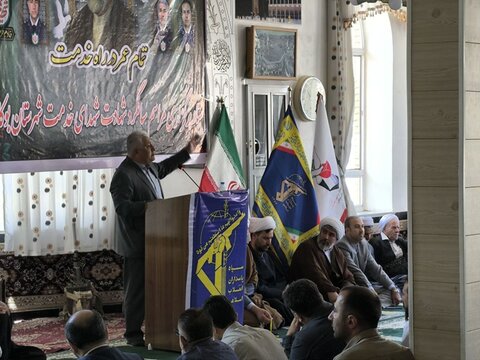 تصاویر/ مراسم گرامیداشت اولین سالگرد شهادت شهدای خدمت در بوکان