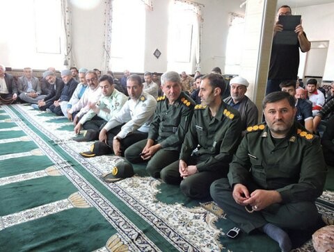 تصاویر/ مراسم گرامیداشت اولین سالگرد شهادت شهدای خدمت در بوکان