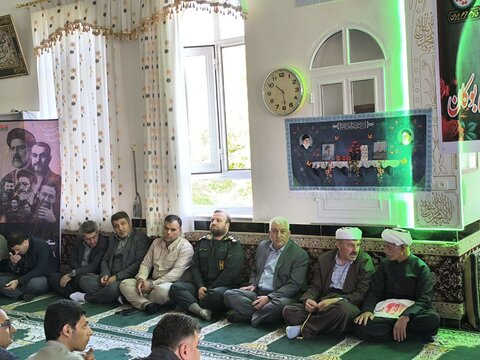 تصاویر/ مراسم گرامیداشت اولین سالگرد شهادت شهدای خدمت در بوکان
