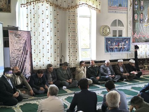 تصاویر/ مراسم گرامیداشت اولین سالگرد شهادت شهدای خدمت در بوکان