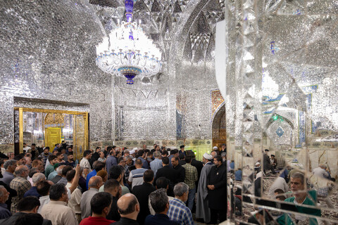 تصاویر/ گرامیداشت اولین سالگرد شهادت آیت الله رئیسی در حرم مطهر رضوی