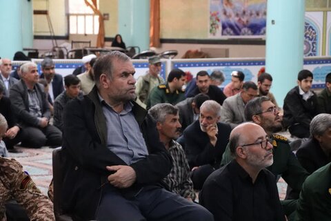 تصاویر/ مراسم بزرگداشت شهدای خدمت در تکاب