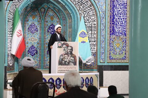 تصاویر/ مراسم بزرگداشت شهدای خدمت در تکاب