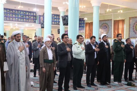 تصاویر/ مراسم بزرگداشت شهدای خدمت در تکاب