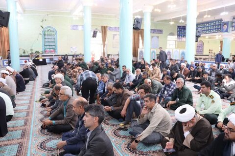 تصاویر/ مراسم بزرگداشت شهدای خدمت در تکاب