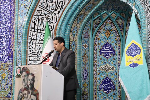 تصاویر/ مراسم بزرگداشت شهدای خدمت در تکاب
