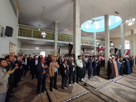 تصاویر/ مراسم گرامیداشت نخستین سالگرد شهدای خدمت در پلدشت