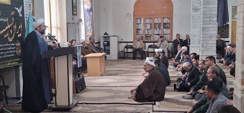 تصاویر/ مراسم گرامیداشت نخستین سالگرد شهدای خدمت در پلدشت