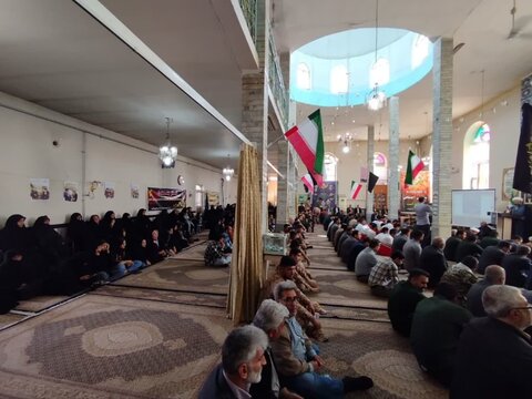 تصاویر/ مراسم گرامیداشت نخستین سالگرد شهدای خدمت در پلدشت