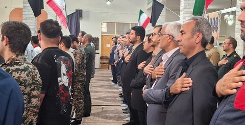 تصاویر/ مراسم گرامیداشت نخستین سالگرد شهدای خدمت در پلدشت