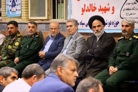 تصاویر/ مراسم گرامیداشت شهدای خدمت در سلماس