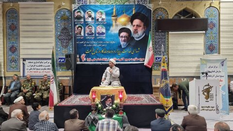 تصاویر/ مراسم گرامیداشت شهدای خدمت در سلماس