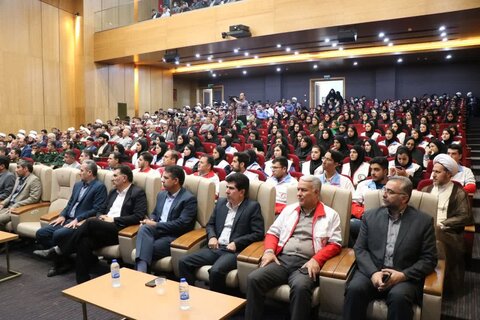 تصاویر/ مراسم گرامیداشت شهدای خدمت با عنوان "الگوی حکمرانی شهید جمهور"  در خوی