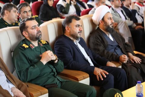 تصاویر/ مراسم گرامیداشت شهدای خدمت با عنوان "الگوی حکمرانی شهید جمهور"  در خوی