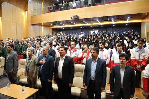 تصاویر/ مراسم گرامیداشت شهدای خدمت با عنوان "الگوی حکمرانی شهید جمهور"  در خوی