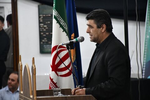 تصاویر/ مراسم بزرگداشت شهدای خدمت در مسجد جامع شهانق خوی