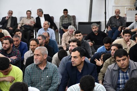 تصاویر/ مراسم بزرگداشت شهدای خدمت در مسجد جامع شهانق خوی