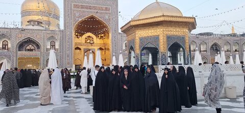 تصاویر/اردوی زیارتی مشهد مقدس ویژه طلاب و اساتید مدرسه علمیه حضرت زهرا (س)سنجان